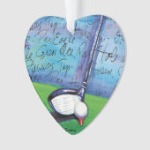 golfversiering ornament (voorkant)