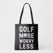 Golfverslaving Funny Golfer Draagtas (Voorkant)