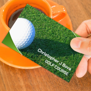 GolfVisitekaartje Visitekaartje