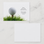 Golfvisitekaartje Visitekaartje (Voorkant / Achterkant)
