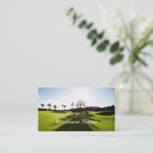 Golfvisitekaartje Visitekaartje (Staand voorkant)