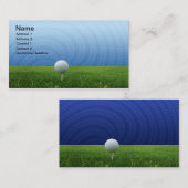 GolfVisitekaartjes Visitekaartje (Voorkant / Achterkant)