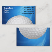 GolfVisitekaartjes Visitekaartje (Voorkant / Achterkant)