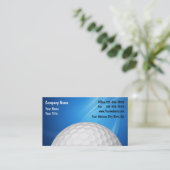 GolfVisitekaartjes Visitekaartje (Staand voorkant)