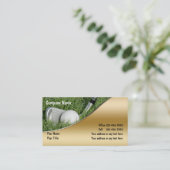 GolfVisitekaartjes Visitekaartje (Staand voorkant)