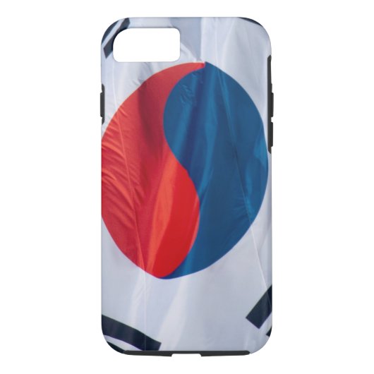 Golfvlag van Zuid-Korea Case-Mate iPhone Case (Achterkant)