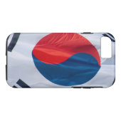 Golfvlag van Zuid-Korea Case-Mate iPhone Case (Achterkant (Horizontaal))