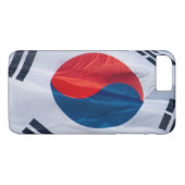Golfvlag van Zuid-Korea Case-Mate iPhone Case (Achterkant (Horizontaal))
