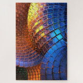 Golfvorm Legpuzzel (Verticaal)