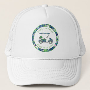 Golfwagentje met Preppy-golfprint Trucker Pet