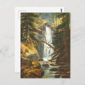 Golfwaterval, Vermont,  Briefkaart (Voorkant / Achterkant)