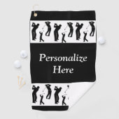 Golfwereld voor Golfers Golfhanddoek (Insitu)