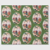  Golfwrapppapier Cadeaupapier (Vlak)