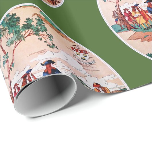  Golfwrapppapier Cadeaupapier (Rol Hoek)