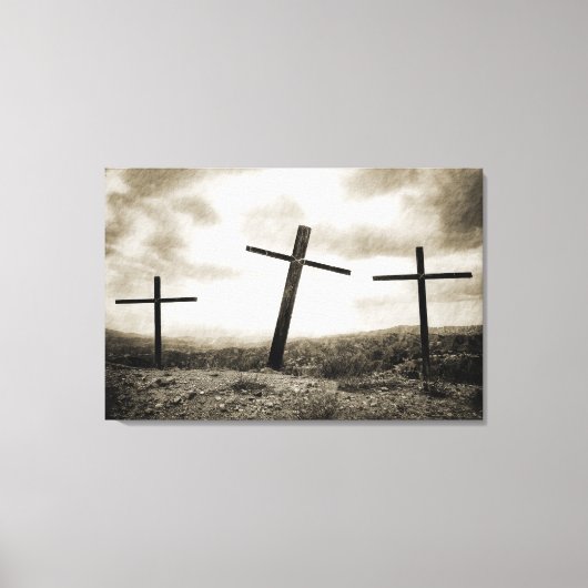 GOLGOTHA Canvas Art Afdruk (Voorkant)