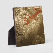 "Golgotha" Plaque Fotoplaat (Voorkant)