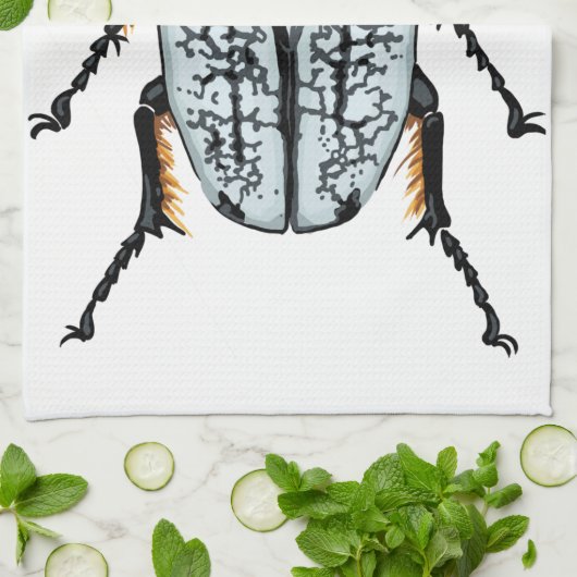 Goliath Beetle (single) Theedoek (Gevouwen)