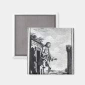Gollever onder de Lilliputians Magneet (Voorkant / Achterkant)