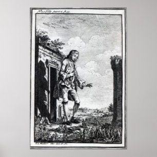 Gollever onder de Lilliputians Poster