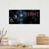 GOLLUM™ en BILBO BAGGINS™ Poster (Keuken)