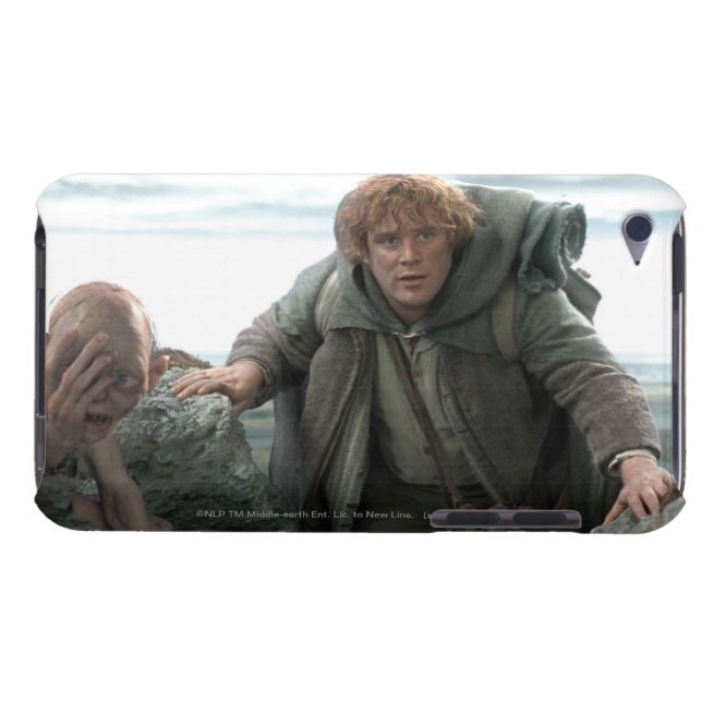 GOLLUM™ en Samwise iPod Touch Hoesje (Achterkant Horizontaal)