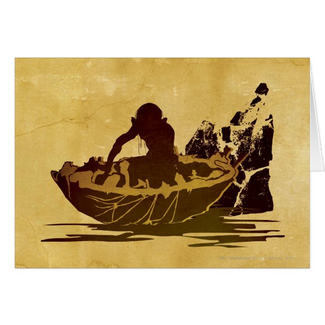 GOLLUM™ in a Raft (Voorkant Horizontaal)