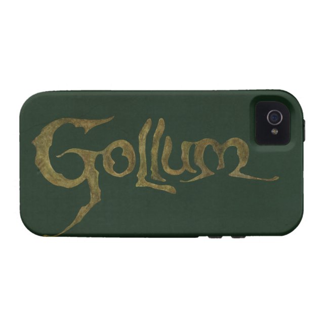 GOLLUM™-naam - gestructureerd Case-Mate iPhone Case (Achterkant Horizontaal)