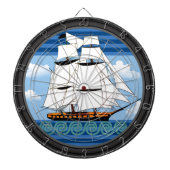 Golve Rider Sailing Decor Dartbord (Voorkant)