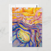 Golven Briefkaart (Voorkant / Achterkant)