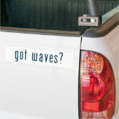golven bumpersticker (Op Truck)