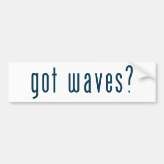 golven bumpersticker