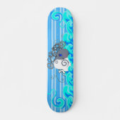Golven en walvissen skateboard (Voorkant)