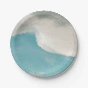 golven in alle opzichten papieren bordje