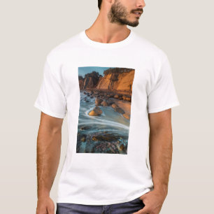 Golven langs het strand, Californië T-shirt