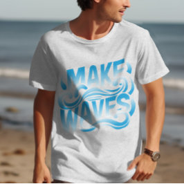 golven maken t-shirt