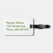 Golven op de kust van Maui Bagagelabel (Achterkant horizontaal)