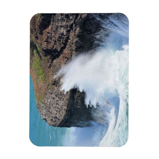 Golven op Kilauea Kauai Magneet (Verticaal)