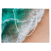 Golven op Sandy Beach Groot Cadeauzakje (Achterkant)