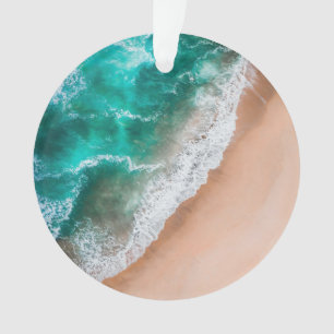 Golven op Sandy Beach Ornament