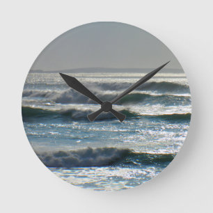 golven ronde klok