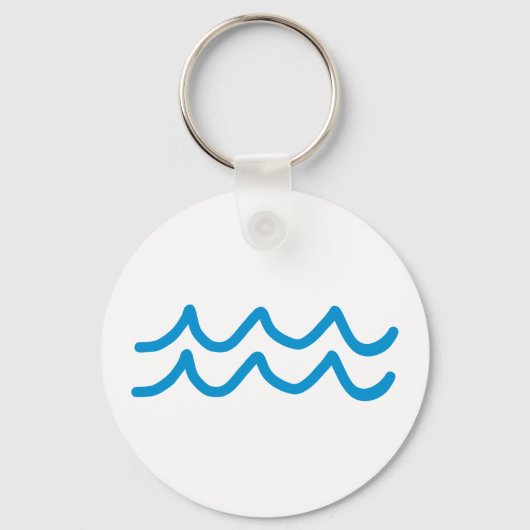 Golven Sleutelhanger (Voorkant)