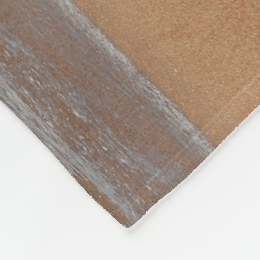 golven storten neer op de kust fleece deken (Hoek)