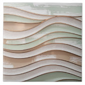 Golven Tegeltje (Voorkant)