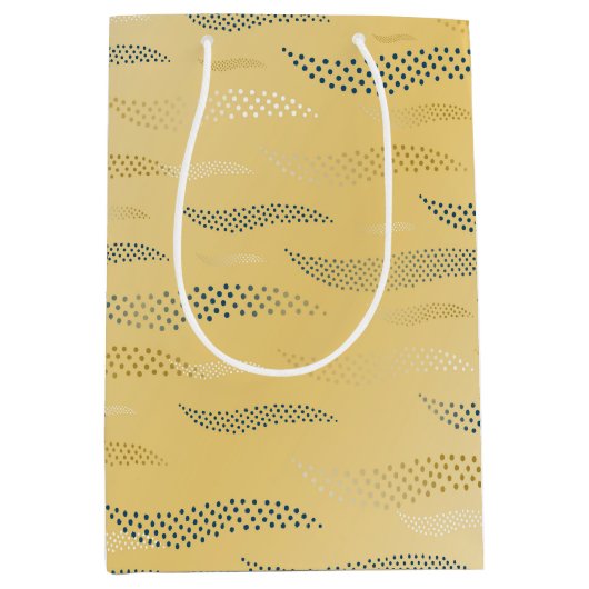 Golven Tijger (gestileerd patroon) 1 Medium Cadeauzakje (Voorkant)