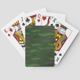 Golven Tijger (gestileerd patroon) 5 Pokerkaarten
