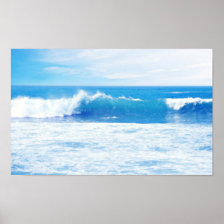 Golven van de oceaan poster