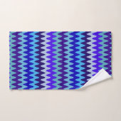 Golven van Deep Zee Blauwe Handdoek Set (Handdoek)