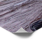 Golven van het superieure meer poster (Hoek)