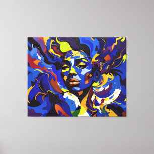 Golven van het Zelf Canvas Afdruk