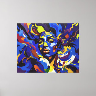 Golven van het Zelf Canvas Afdruk